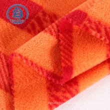 Wholesale 100 polyester knit printed polar fleece fabric